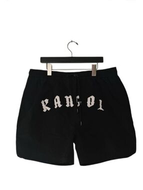 🦄 Kangol Black Athletic Men's Shorts Size XL